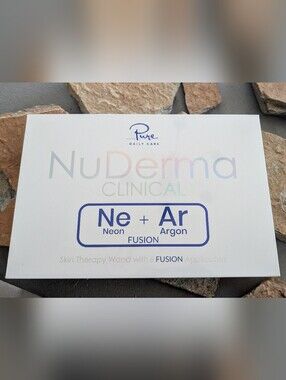 SEALED Nuderma Clinical grade High Frequency wand- Most powerful wand available.
